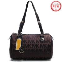 michael kors logo groot koffie schoudertas Tassen Arnhem 2ja2a845